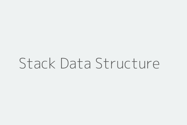 Stack Data Structure with Java